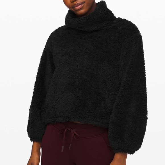 lululemon athletica Sweaters - LULULEMON WARMTH RESTORE SHERPA PULLOVER